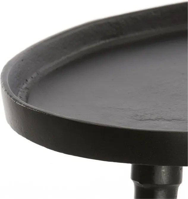 Kovový odkladací stolík 30x53 cm Lienz – Light &amp; Living