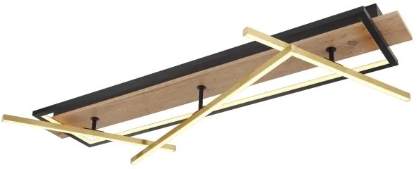 Globo 67296D2 - LED stropné svietidlo BEATRIX LED/48W/230V hnedé