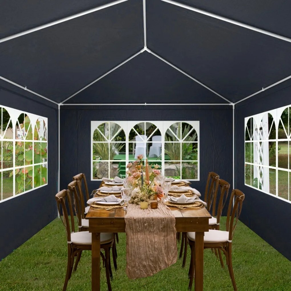 Párty stan NEAPOL, 3x6m, antracitová Jurhan