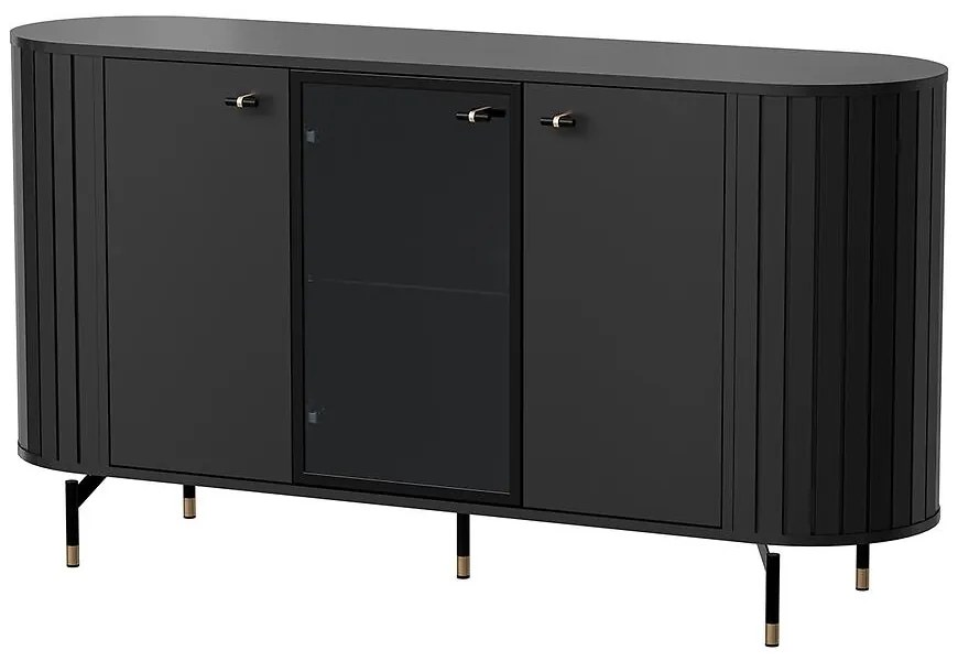 Komoda Zante Za3 čierna