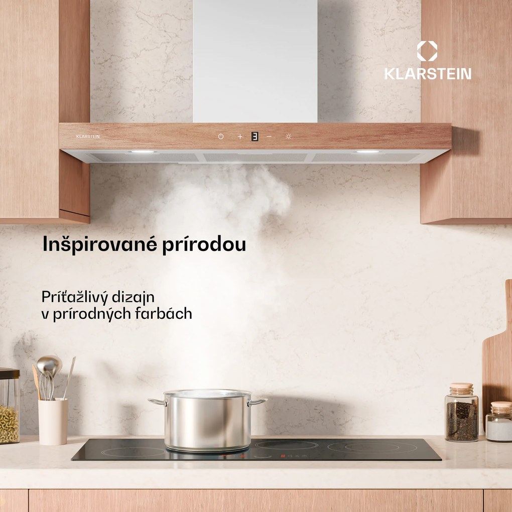 Klarstein ZenFusion T digestor, 881,6 m³/h, A++, 210 W DC, 47 dB, odsávanie/recirkulácia