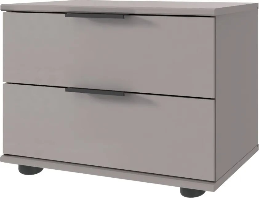 Set nočných stolíkov (2 ks) Tilburg, šedá sahara