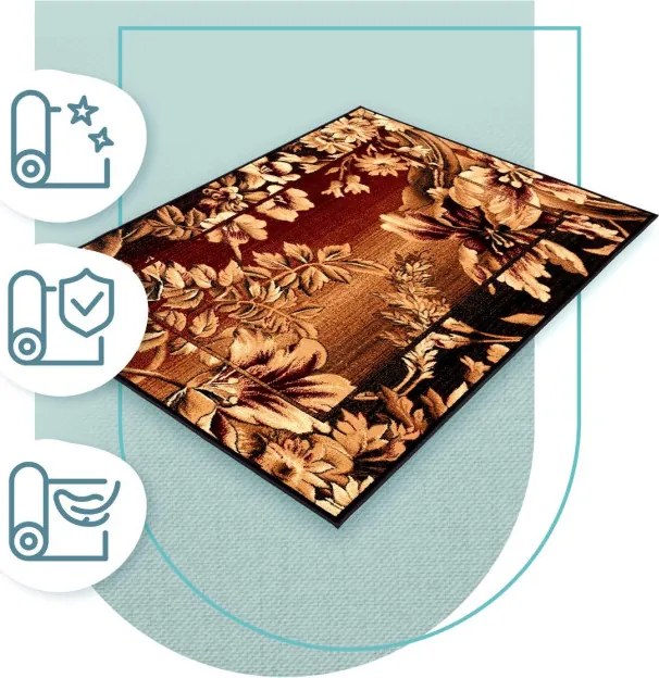 Koberec Agnella Optimal Datura O Bordo