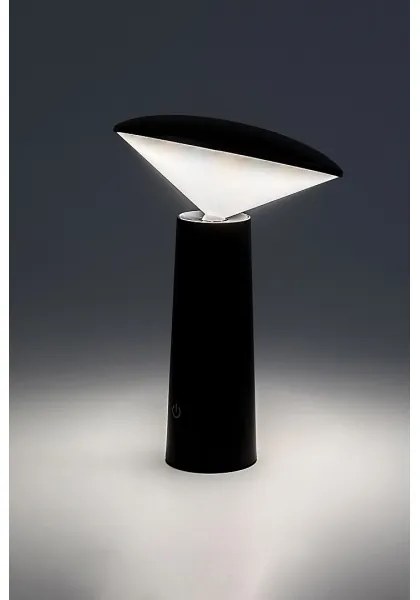 Rabalux 77147-LED Stm. nab. dot. stolná lampa POLPERRO LED/3W/3,7V 1200mAh čierna