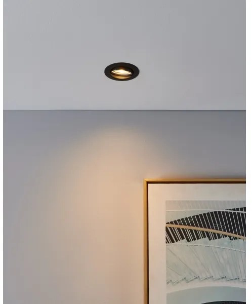 Eglo 901755 - SADA 3x LED Podhľadové svietidlo FAVAZZINA 1xGU10/4W/230V čierna