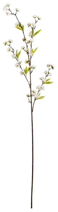 Butlers FLORISTA Vetvička kvitnúcej jablone 100 cm - krémová