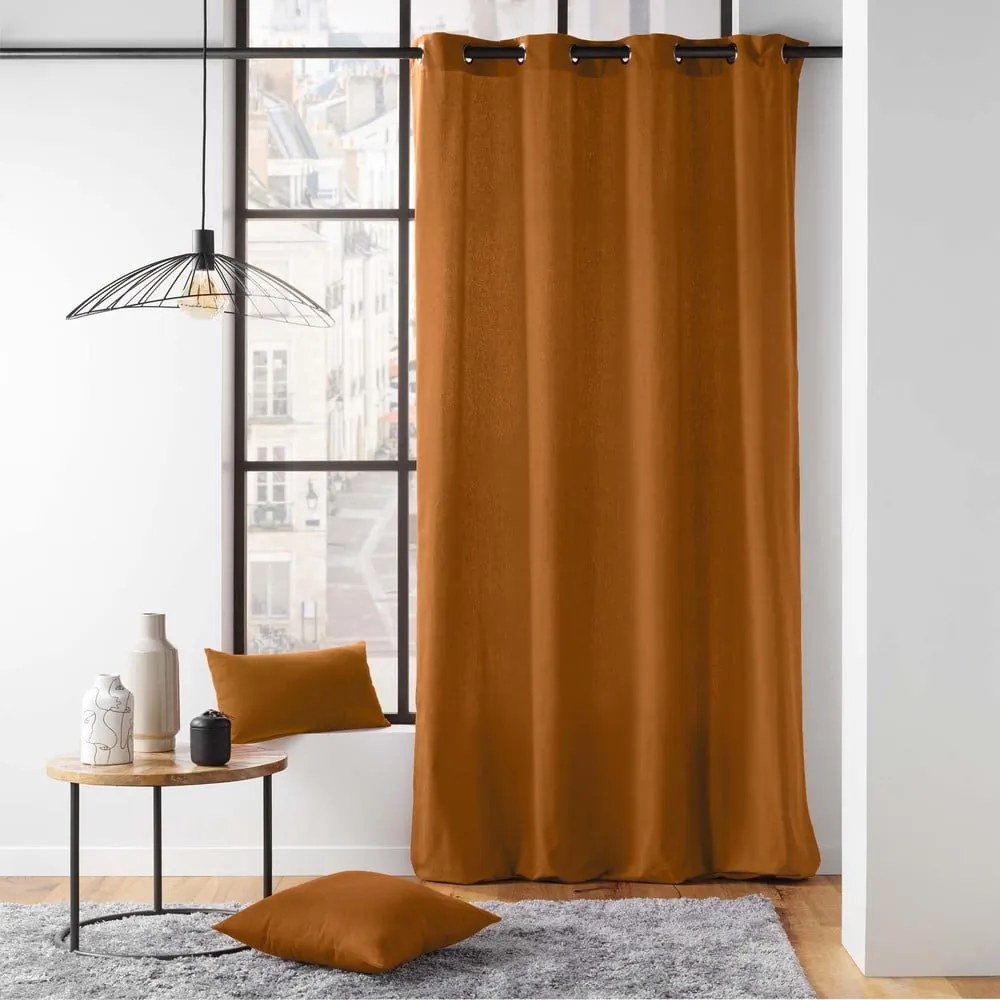 Hnedý záves 135x260 cm Twily – douceur d'intérieur