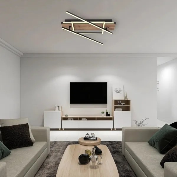 Globo 67299D3 - LED stropné svietidlo COLLI LED/40W/230V béžová/čierna