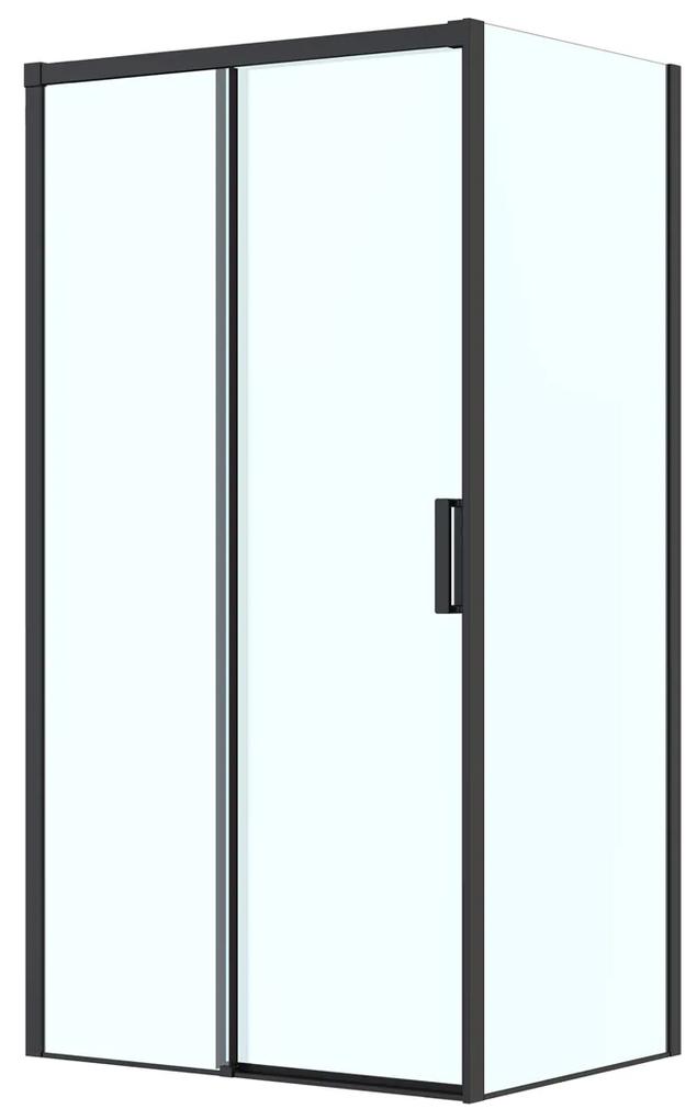 Set sprchové dvere Oltens Breda 21214300, stena sprchovacieho kúta Oltens Breda 22105300