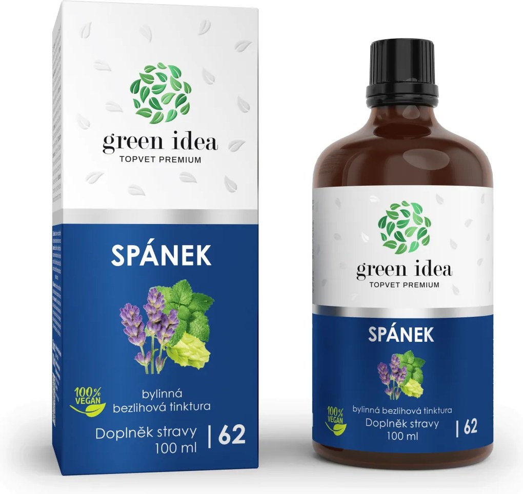 Green idea Spánok - bezliehová tinktúra 100 ml