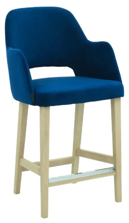 PUNTO ČALÚNENÁ BAROVÁ STOLIČKA NA MIERU nízka barová stolička