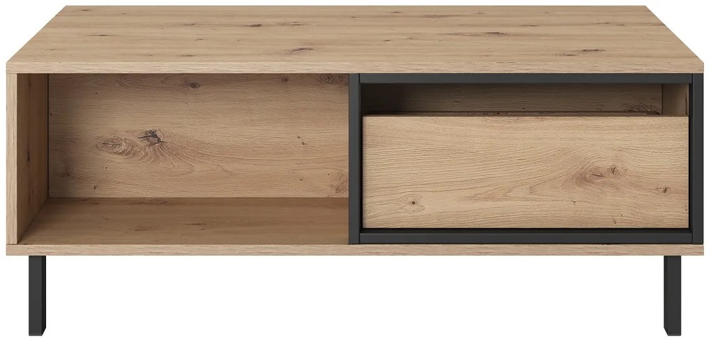 Konferenčný stolík Nest - dub artisan/antracit