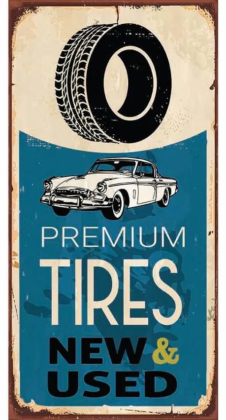 Ceduľa Premium Tires New Used