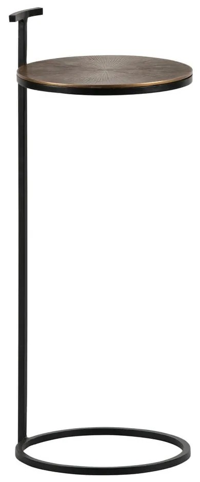 Kovový okrúhly odkladací stolík 26x26 cm Position – WOOOD