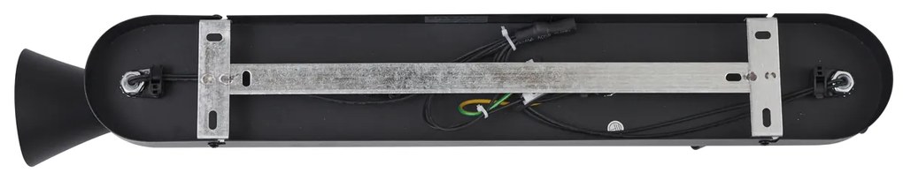 Moderné stropné bodové svietidlo čierne 4-svetlá otočné a naklápacie - Triangle