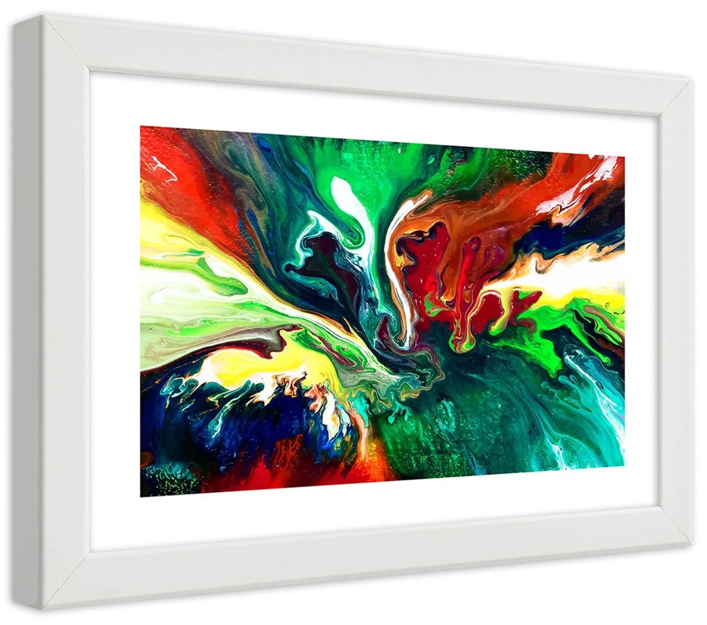 Gario Plagát Tekutá abstrakcia Farba rámu: Bez rámu, Rozmery: 30 x 20 cm