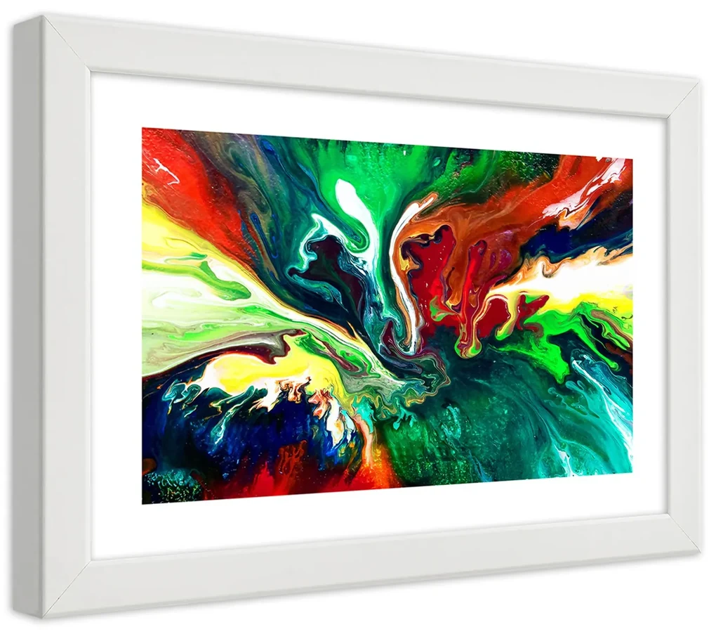Gario Plagát Tekutá abstrakcia Farba rámu: Bez rámu, Rozmery: 45 x 30 cm