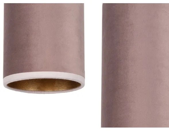 Luster na lanku AVALO 2xE27/60W/230V pavúk ružová/medená