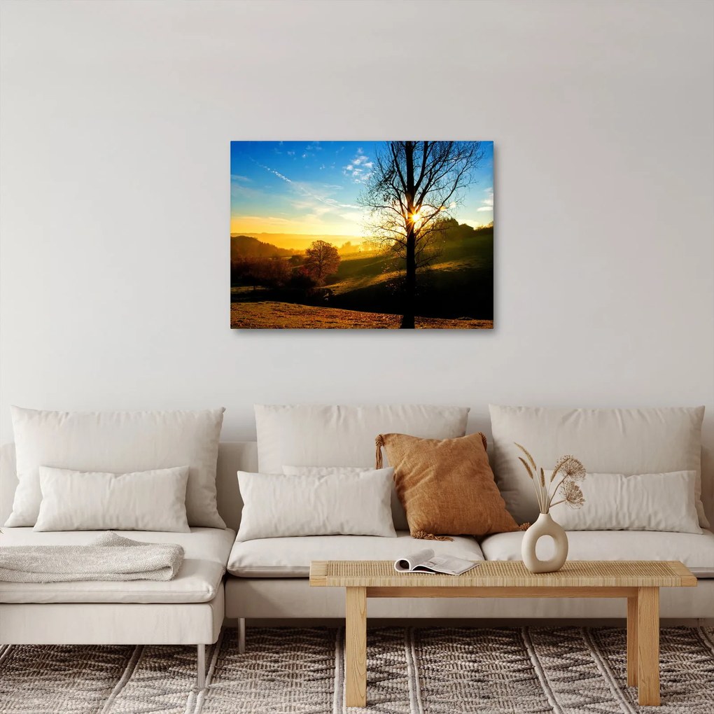 Obraz východu slnka (70x50 cm)
