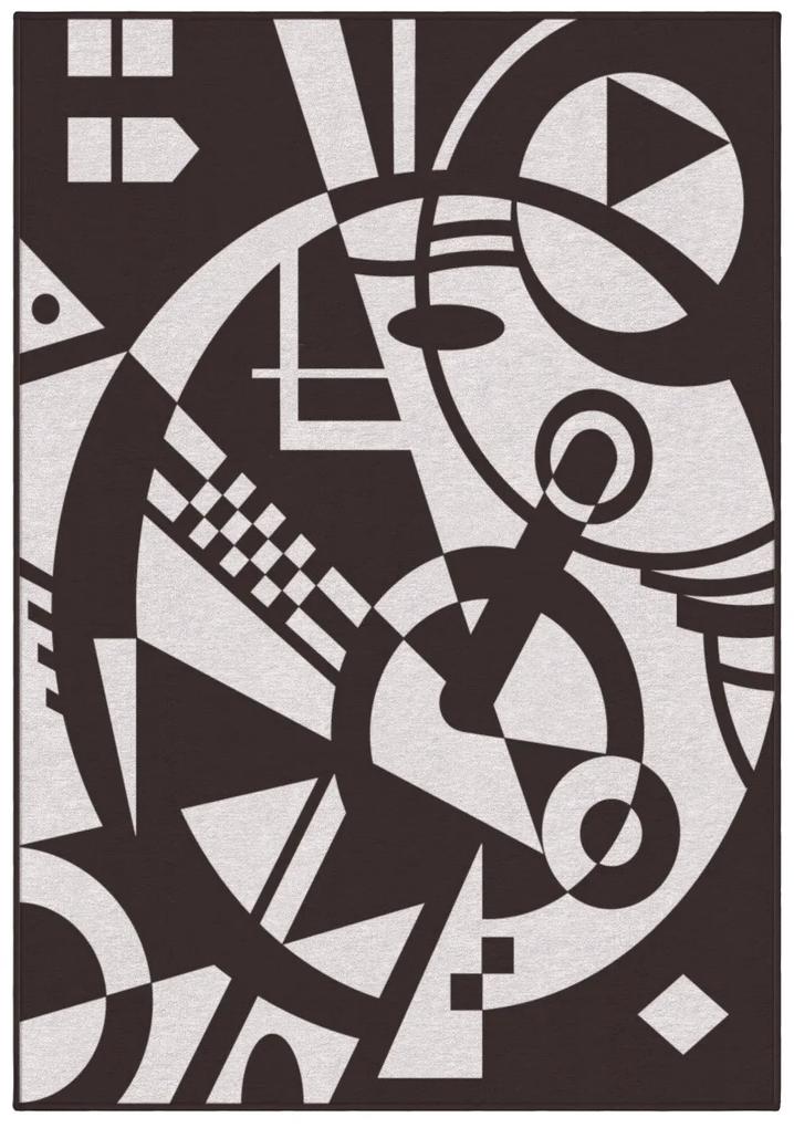 GDmats koberce Dizajnový kusový koberec Geometry od Jindřicha Lípy - 140x200 cm
