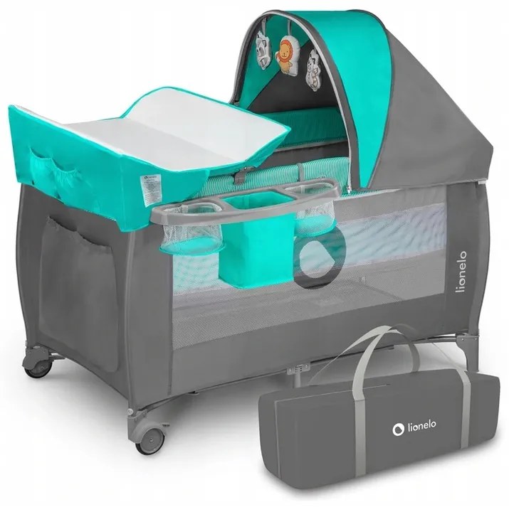 JAKS CESTOVNÁ POSTIEĽKA LIONELO SVEN PLUS TURQUOISE SCANDI