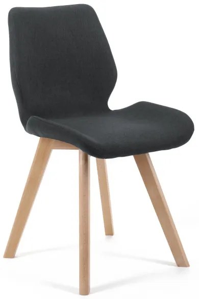 Set štyroch jedálenských stoličiek SJ.0159 čierne