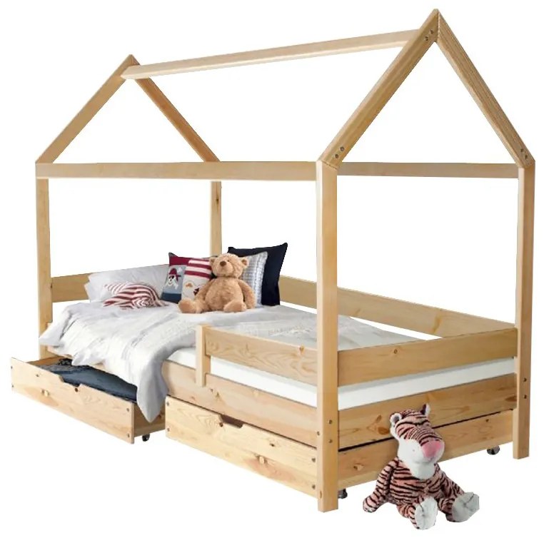 MG Detská posteľ domček Martin 90x200
