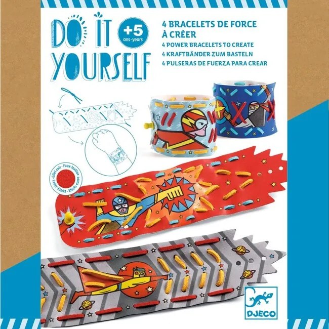 DIY sada Vyrob si sám Náramky pre superhrdino