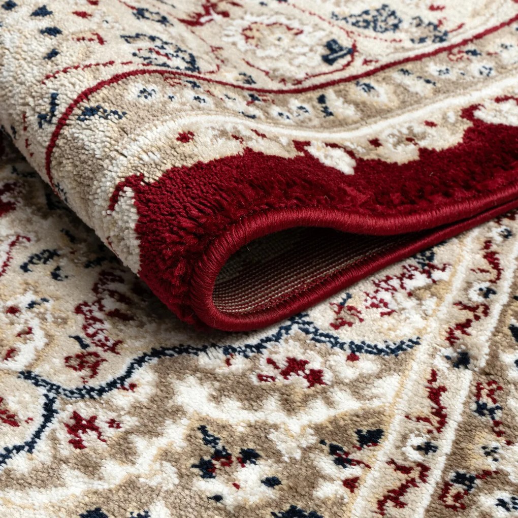 Angel Carpet, Kusový koberec Sultan 12 Red, 160x230, červená, kancelária