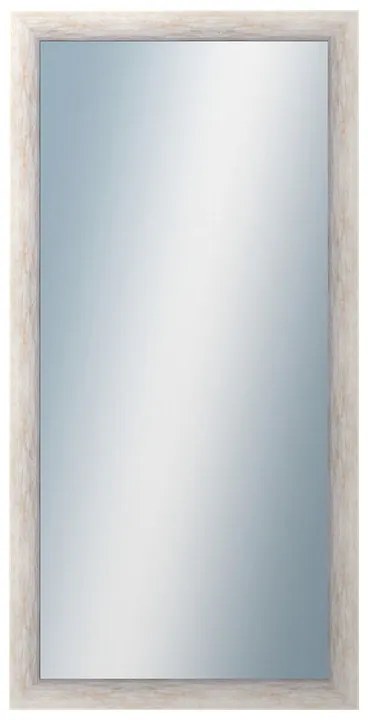 DANTIK - Zrkadlo v rámu, rozmer s rámom 50x100 cm z lišty PAINT biela veľká (2960)