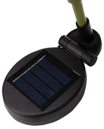 Solárna záhradná LED lampa Gardlov v podobe ruže - 3 kvety