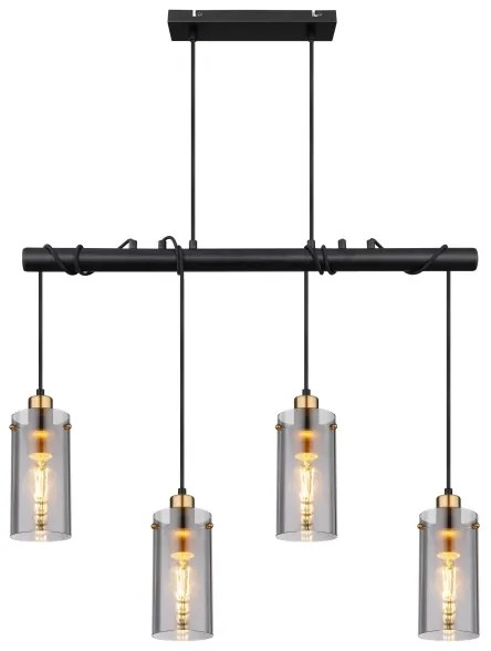 Globo 15564-4H - Luster na lanku FANNI 4xE27/40W/230V