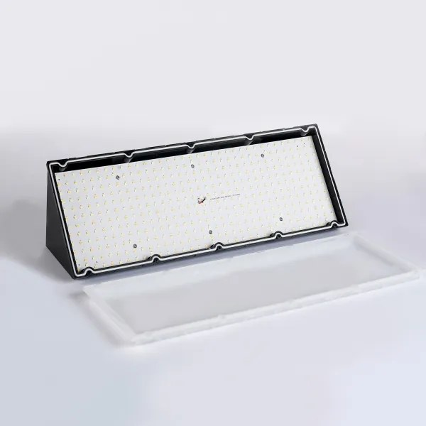 Brilagi - LED vonkajšie nástenné svietidlo so senzorom TRIANGLE LED/42W/230V čierne IP65