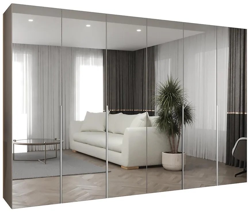 Skriňa Alicante III 300 kašmír/strieborný