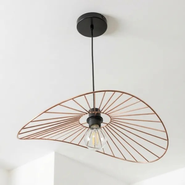 Brilagi - LED závesný luster CERIA WIRE 1xE27/40W/230V 40x56 cm bronz