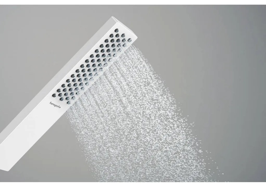 Hansgrohe Pulsify E - Tyčová ručná sprcha 100 1jet EcoSmart, biela matná 24320700