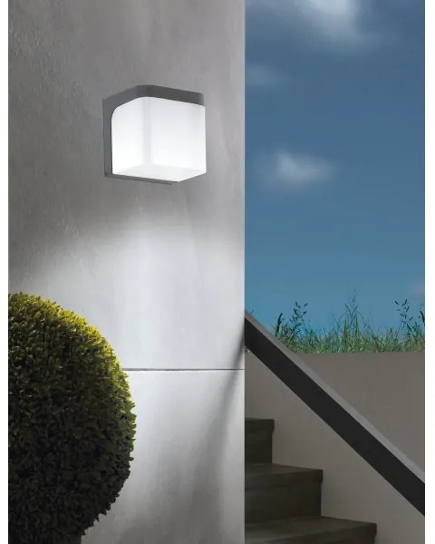 Eglo 96256 - LED Vonkajšie nástenné svietidlo JORBA LED/4,9W/230V IP44