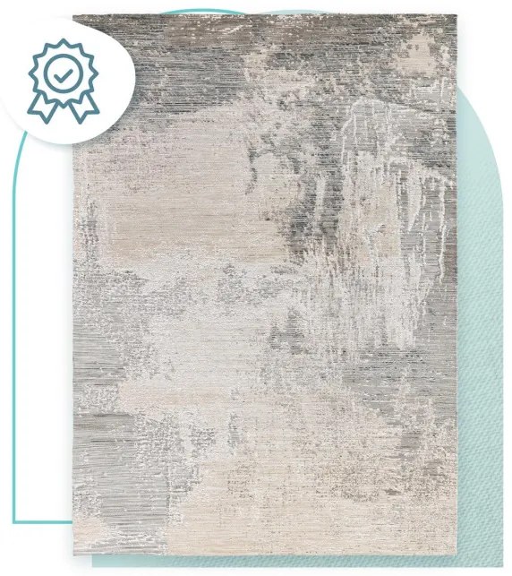 Koberec Maxima MXM-47 Taupe strieborný