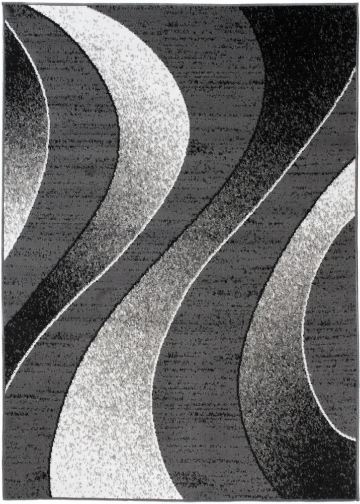 Kusový koberec PP Mel šedý 70x100, Velikosti 70x100cm