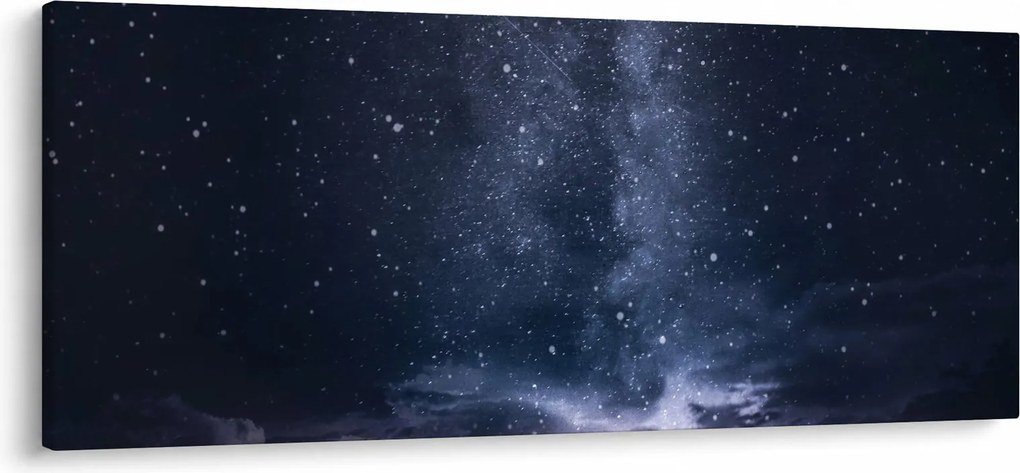 Obraz oblohy s hviezdami (120x50 cm)
