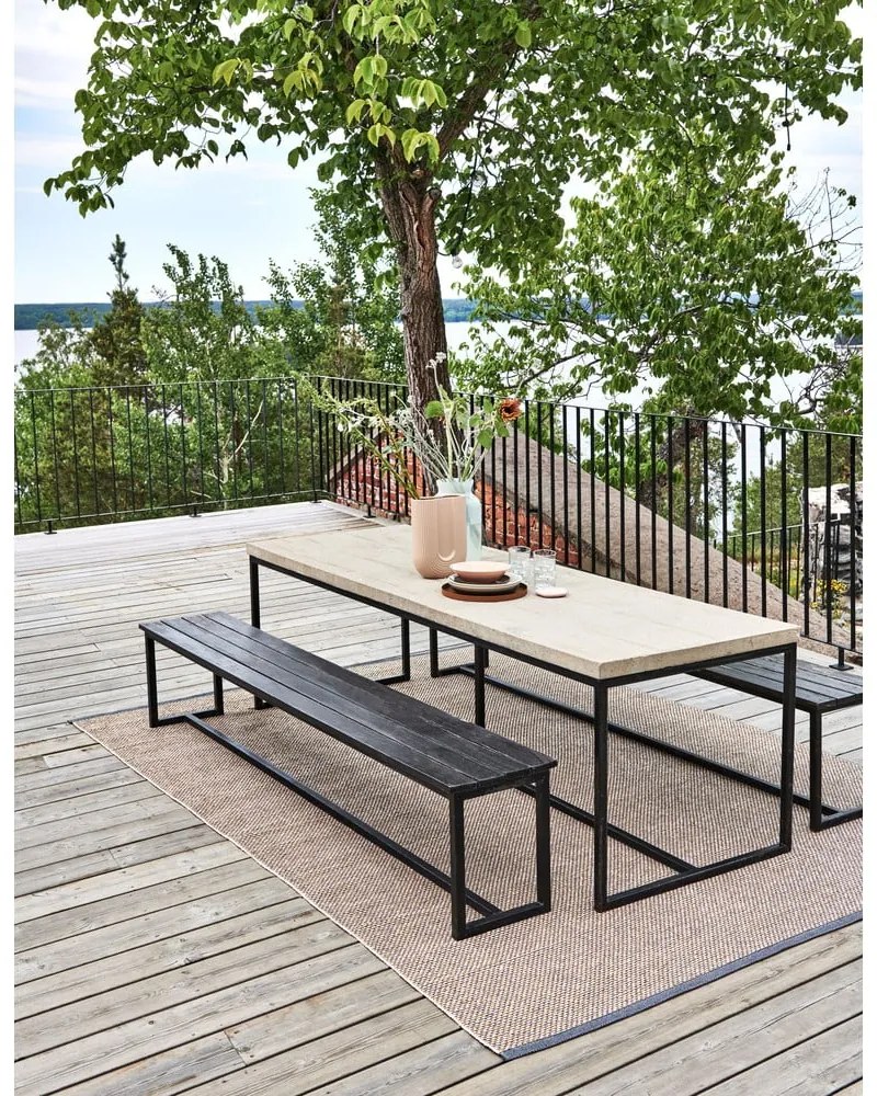 Béžový vnútorný a vonkajší koberec 60x85 cm Effi Granit – Pappelina