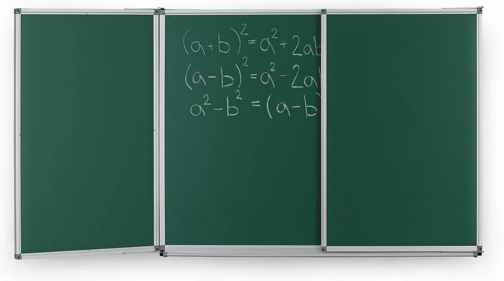 Roztváracia zelená keramická tabuľa pre popis kriedou, magnetická, 2400 x 900 mm