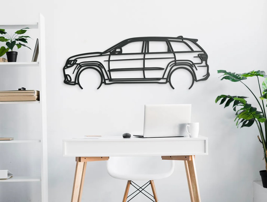 drevko Moderný obraz Hyundai 21 Kona Rozmer obrazu: 32 x 86 cm, Farba dekorácie: Čierna