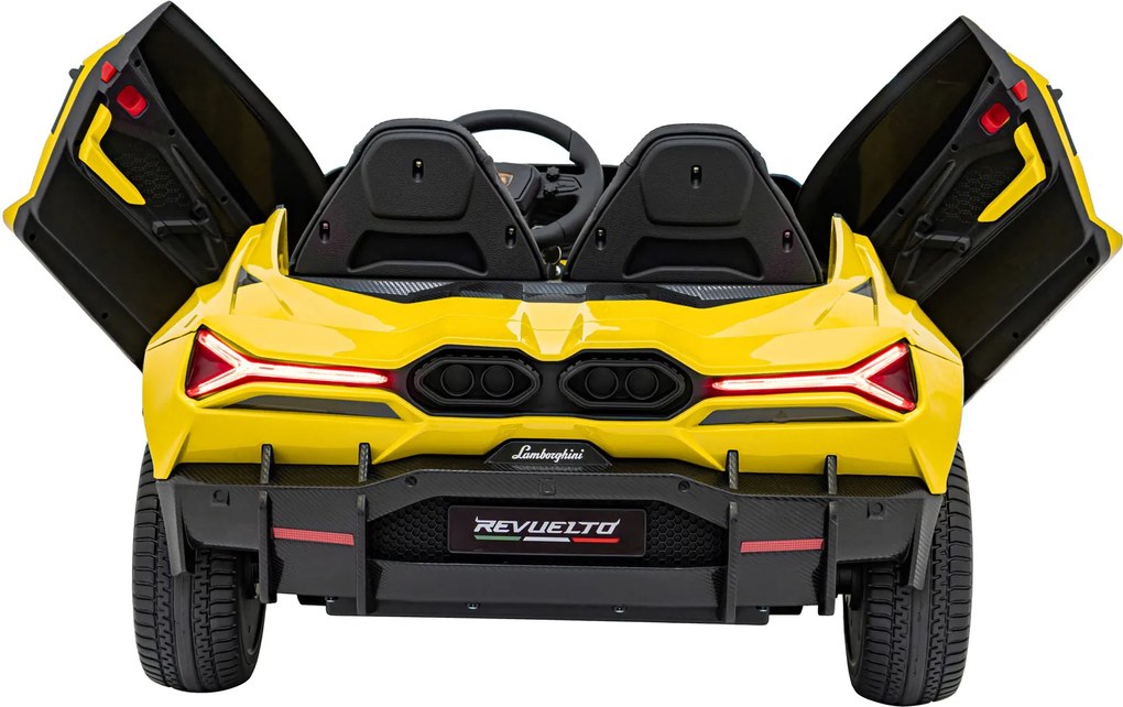 Ramiz Lamborghini Revuelto XL vozidlo Žltá