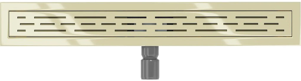 Mexen Flat M01 nerezový sprchový žľab  50 cm, zlatá, 1520050-15