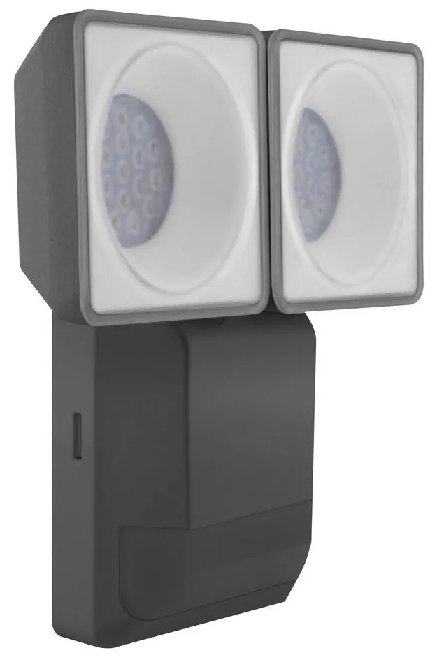 Ledvance - LED Vonkajšie nástenné svietidlo so senzorom SPOT 2xLED/8W/230V IP55