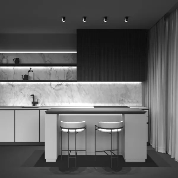 Maytoni C085CL-9W3K-B - LED Bodové svietidlo ORLO LED/9W/230V CRI 90 3000K čierna