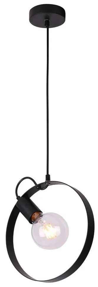 Luster na lanku NEXO 1xE27/40W/230V čierna