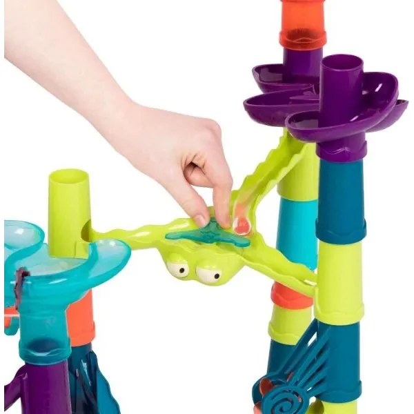 B-Toys - Gulôčková dráha MARBLE Deluxe 3xAG13