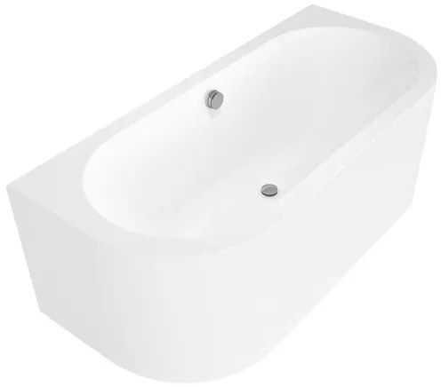 Polysan VIVA D MONOLITH asymetrická vaňa 75x170 cm akrylát ľavá aj pravá 89119M